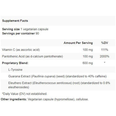 CatecoStim - (K-92) Apex Energetics - Catecholaminergic Support System for Improved Brain Function, Alertness, Focus and Memory